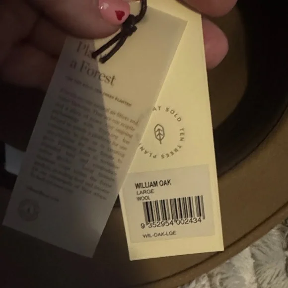 Will + Bear Brown Fedora Hat - Picture 7 of 7